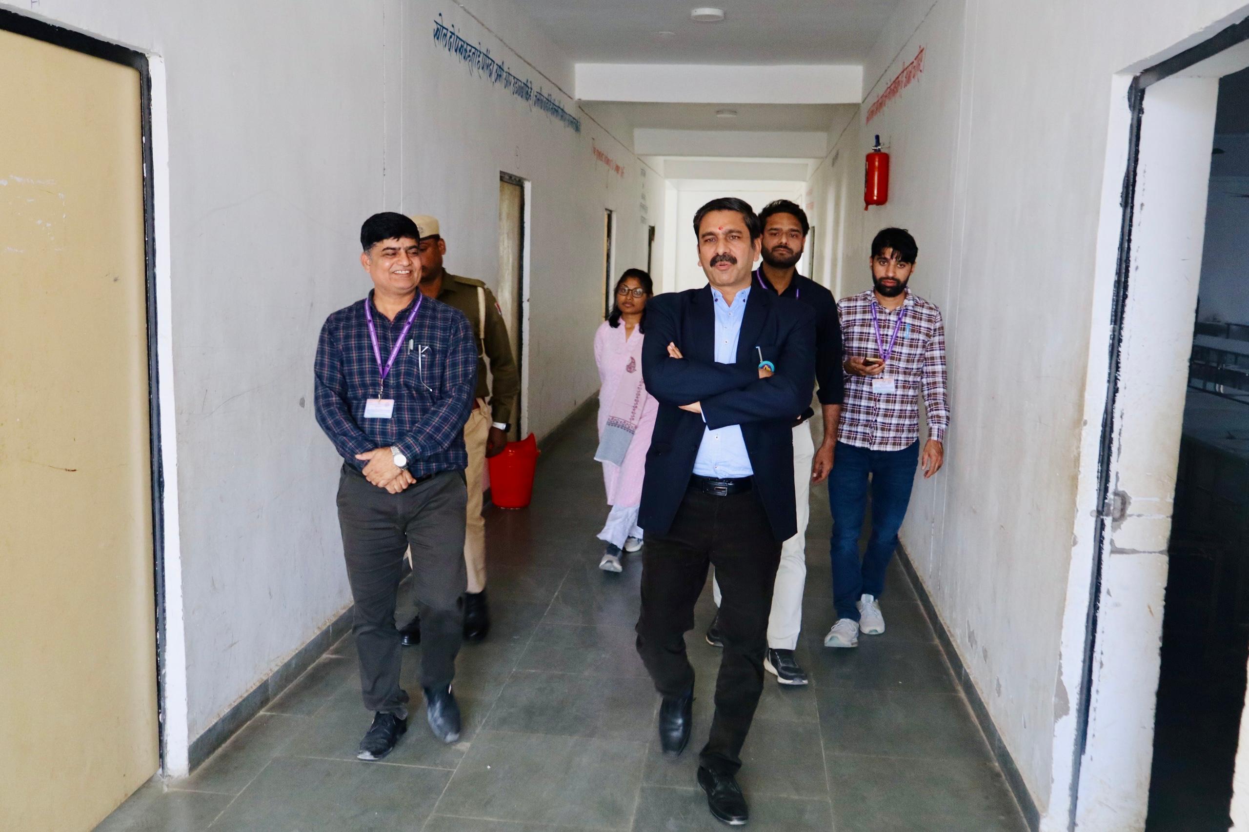  School Visit of O P Jain Sir ( RSEMRSS)